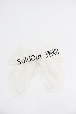 画像1: PINK HOUSE / 2WAYりぼんブローチ  アイボリー I-26-01-22-109-LO-AC-SA-ZI