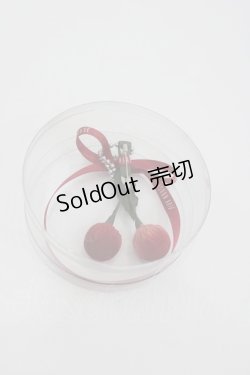 画像2: PINK HOUSE / チェリーリボンミニブローチ  赤Ｘ緑 I-26-01-22-117-LO-AC-SA-ZI