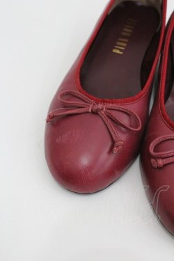 画像2: PINK HOUSE / レザーバレエシューズ 3M 赤 I-26-01-22-124-LO-SH-SA-ZI