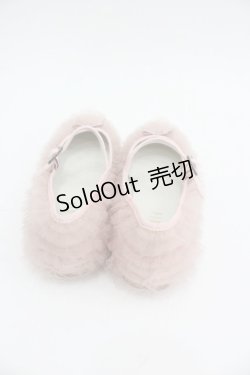 画像3: PINK HOUSE / ソフトチュールフリル使いバレエシューズ 3(M) ピンク I-26-01-22-125-LO-SH-SA-ZI