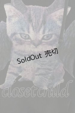 画像2: MILKBOY / EVIL CAT HOODIE  黒 I-26-01-22-021-MB-TO-SA-ZI