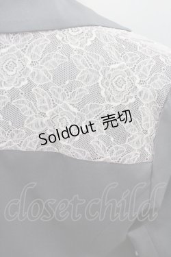 画像3: axes femme / 袖レースアップジャケット M グレー I-26-01-22-027-AX-JA-SA-ZI