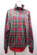 HEIHEI / トラックジャケット  赤チェック I-26-01-24-033-PU-JA-SA-ZI