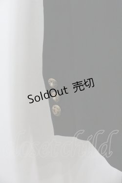 画像4: KANEKO ISAO / レース襟ジャケット  ブラック I-26-01-24-040-EL-JA-SA-ZI