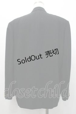 画像2: KANEKO ISAO / ワッペン付きジャケット  ブラック I-26-01-24-044-EL-JA-SA-ZI