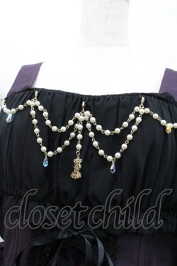 画像3: ALICE and the PIRATES / ギャザーシフォンジャンパースカート  ワイン I-26-01-24-045-PA-OP-AS-ZI