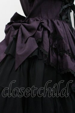 画像4: ALICE and the PIRATES / ギャザーシフォンジャンパースカート  ワイン I-26-01-24-045-PA-OP-AS-ZI