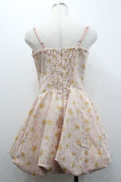 画像2: LACEMADE / フラワーコルセットワンピース  ピンク I-26-01-24-048-EL-OP-AS-ZI