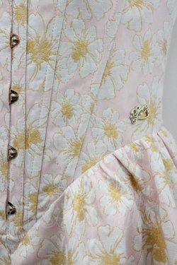画像3: LACEMADE / フラワーコルセットワンピース  ピンク I-26-01-24-048-EL-OP-AS-ZI