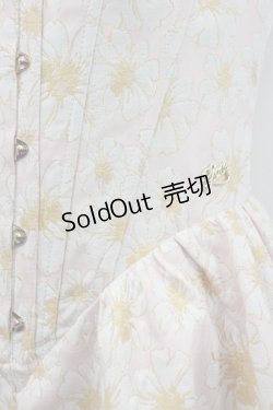 画像3: LACEMADE / フラワーコルセットワンピース  ピンク I-26-01-24-048-EL-OP-AS-ZI