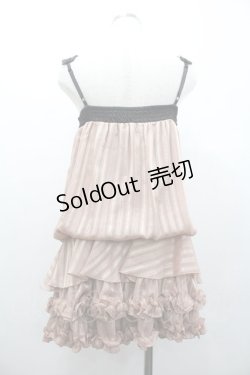 画像2: axes femme / ビジューバルーンワンピース  ピンク I-26-01-24-055-AX-OP-SA-ZI