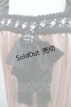 画像3: axes femme / ビジューバルーンワンピース  ピンク I-26-01-24-055-AX-OP-SA-ZI