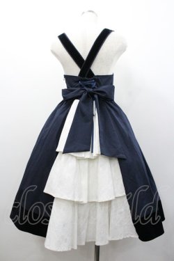 画像2: Amavel / Historical Theatreミドルジャンパースカート  ネイビー I-26-01-24-057-CA-OP-SA-ZI