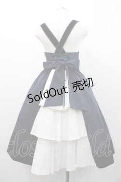 画像2: Amavel / Historical Theatreミドルジャンパースカート  ネイビー I-26-01-24-057-CA-OP-SA-ZI