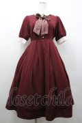 Amavel / Rmantique Mademoiselleワンピース  ボルドー I-26-01-24-059-CA-OP-SA-ZI