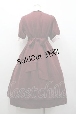 画像2: Amavel / Rmantique Mademoiselleワンピース  ボルドー I-26-01-24-059-CA-OP-SA-ZI