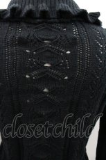 画像3: HEIHEI / フリルニット  黒 I-26-01-24-006-PU-TO-SA-ZI (3)