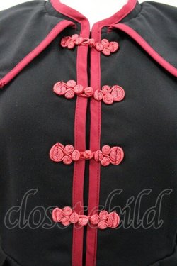 画像3: Dear My Love / チャイナ学園ワンピース 3L 黒Ｘ赤 I-26-01-24-061-EL-OP-SA-ZI