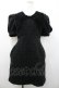 画像1: pain / ツイードリボンミニドレス  黒 I-26-01-24-067-EL-OP-AS-ZI (1)