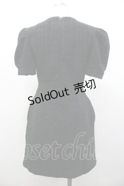 画像2: pain / ツイードリボンミニドレス  黒 I-26-01-24-067-EL-OP-AS-ZI