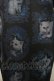 画像3: Enchantlic Enchantilly / 猫の王女達の肖像画カットソーワンピース  黒ｘ紺 I-26-01-24-068-LO-OP-HR-ZI (3)