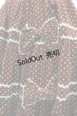 画像3: Emily Temple cute / コーデュロイドットリボンスカート 150 ブラウン I-26-01-24-073-ET-SK-SA-ZI