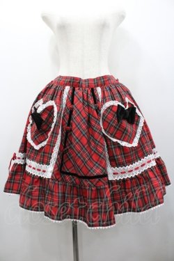 画像1: BABY,THE STARS SHINE BRIGHT / Mary Stuartタータンチェックスカート  赤チェック I-26-01-24-075-BA-SK-SA-ZI