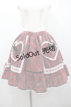 画像1: BABY,THE STARS SHINE BRIGHT / Mary Stuartタータンチェックスカート  赤チェック I-26-01-24-075-BA-SK-SA-ZI