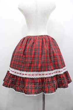 画像2: BABY,THE STARS SHINE BRIGHT / Mary Stuartタータンチェックスカート  赤チェック I-26-01-24-075-BA-SK-SA-ZI