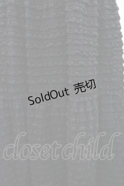 画像3: KANEKO ISAO / ピコフリルスカート  ブラック I-26-01-24-080-EL-SK-SA-ZI