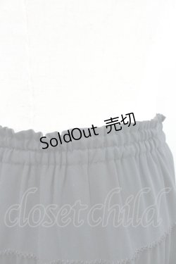 画像3: KANEKO ISAO / ポリエステルピコフリルスカート  ブラック I-26-01-24-087-EL-SK-SA-ZI