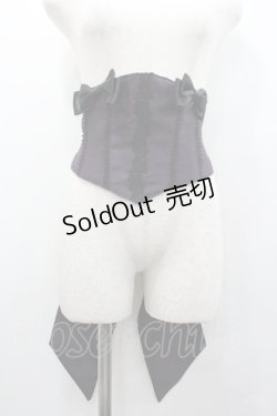 画像1: ALICE and the PIRATES / メアリーのリボンコルセット  ワイン I-26-01-24-089-PA-ZA-AS-ZI