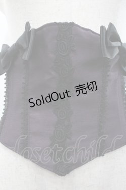 画像3: ALICE and the PIRATES / メアリーのリボンコルセット  ワイン I-26-01-24-089-PA-ZA-AS-ZI