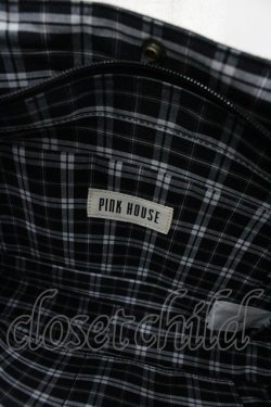 画像3: PINK HOUSE / リボンアップリケ トート  黒 I-26-01-24-096-LO-BG-HR-ZI