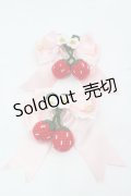 BABY,THE STARS SHINE BRIGHT / ゆらゆらいちごのHappy Berry Presentリボンクリップ  ピンク I-26-01-24-110-BA-AC-SA-ZI