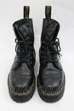 画像1: Dr.Martens （Getta Grip） / POLISHED SMOOTH UK5 黒 I-26-01-24-125-PU-SH-SA-ZI
