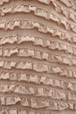 画像3: KANEKO ISAO / ピコフリルボーダーノースリーブブラウス  ピンク I-26-01-24-016-EL-BL-SA-ZI (3)