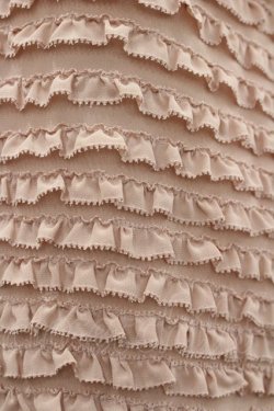 画像3: KANEKO ISAO / ピコフリルボーダーノースリーブブラウス  ピンク I-26-01-24-016-EL-BL-SA-ZI