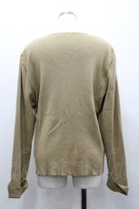 画像2: KANEKO ISAO / シンプルニットボレロカーディガン  ベージュ I-26-01-24-020-EL-TO-SA-ZI (2)