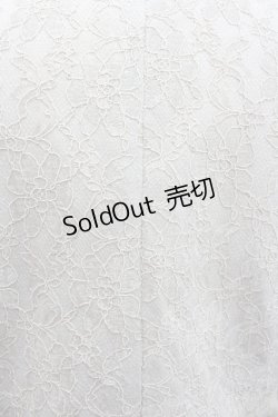 画像3: axes femme / 総レースショートジャケット  アイボリー I-26-01-24-021-AX-TO-SA-ZI