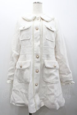 画像1: LIZ LISA / クラシカルワンピースライクAラインコート  オフ I-26-01-24-024-LO-CO-AS-ZI