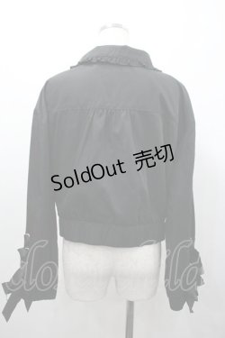 画像2: LIZ LISA / フリルブルゾン  黒 I-26-01-24-027-LO-JA-SA-ZI