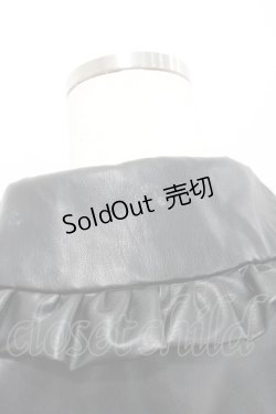 画像3: axes femme kawaii / フリル合皮ライダース  黒 I-26-01-24-030-AX-JA-AS-ZI