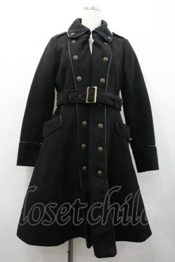 画像1: Amavel / Mysterious Guardianコート  黒 I-26-01-24-032-CA-CO-AS-ZI