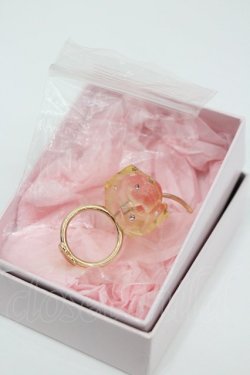 画像2: MILK / フローズンチェリーリング 約10号 ゴールド I-26-01-26-051-ML-AC-SA-ZI