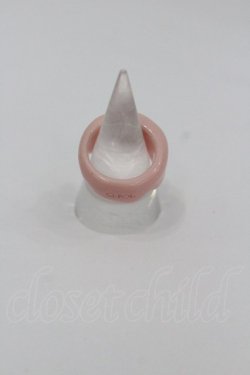 画像2: Q-pot. / ストロベリーミルク メルトリング 約16号 ピンク I-26-01-26-053-QP-AC-SA-ZI