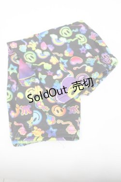 画像2: ACDC RAG / RAINBOW PF アームカバー  黒Ｘカラフル I-26-01-26-006-PU-ZA-SA-ZI