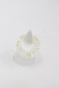 画像2: Q-pot. / Mizuame Melt Ring 12号 クリア I-26-01-26-066-QP-AC-SA-ZI