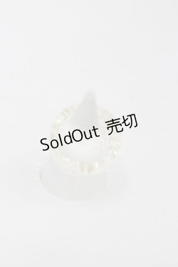 画像2: Q-pot. / Mizuame Melt Ring 12号 クリア I-26-01-26-066-QP-AC-SA-ZI