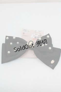 画像1: m petit by misako / NINA'Sコラボバレッタ  黒 I-26-01-26-067-LO-ZA-SA-ZT610-F004